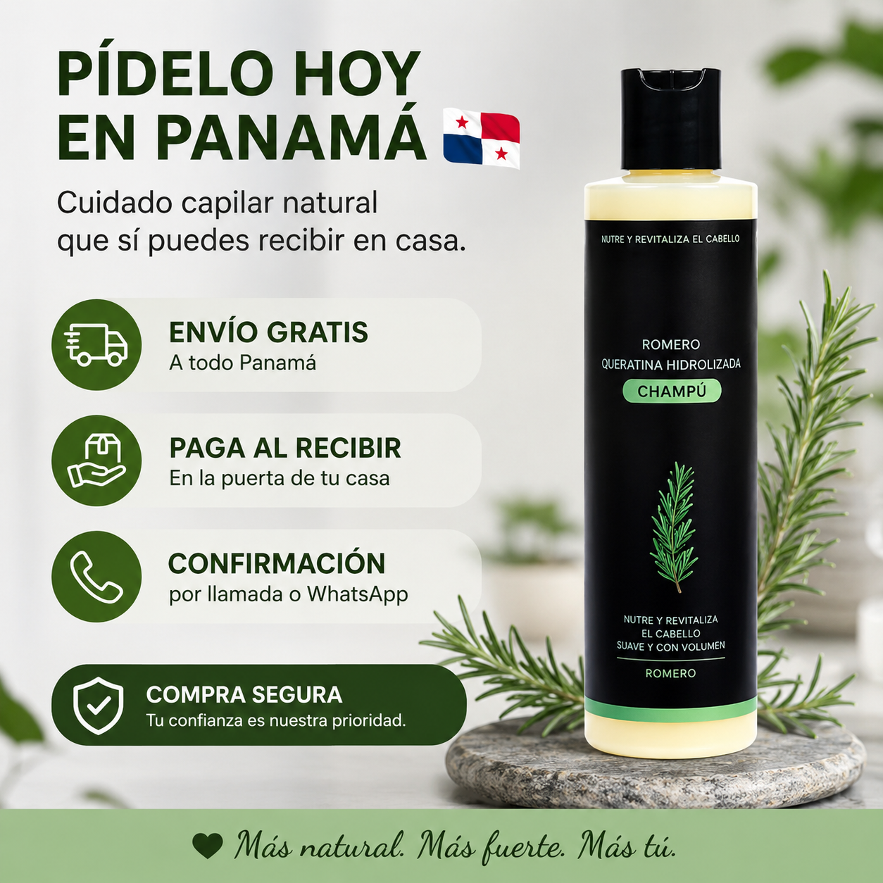 ¿Cabello débil o con caída? Recupera volumen y confianza