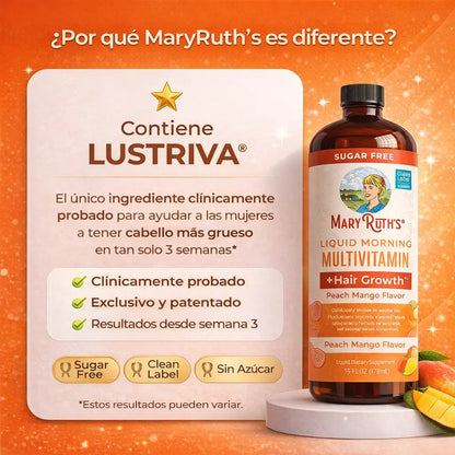 MaryRuth's · Multivitamínico para el Cabello