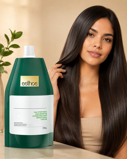 Crema Capilar Anti-Frizz con Keratina y Colágeno