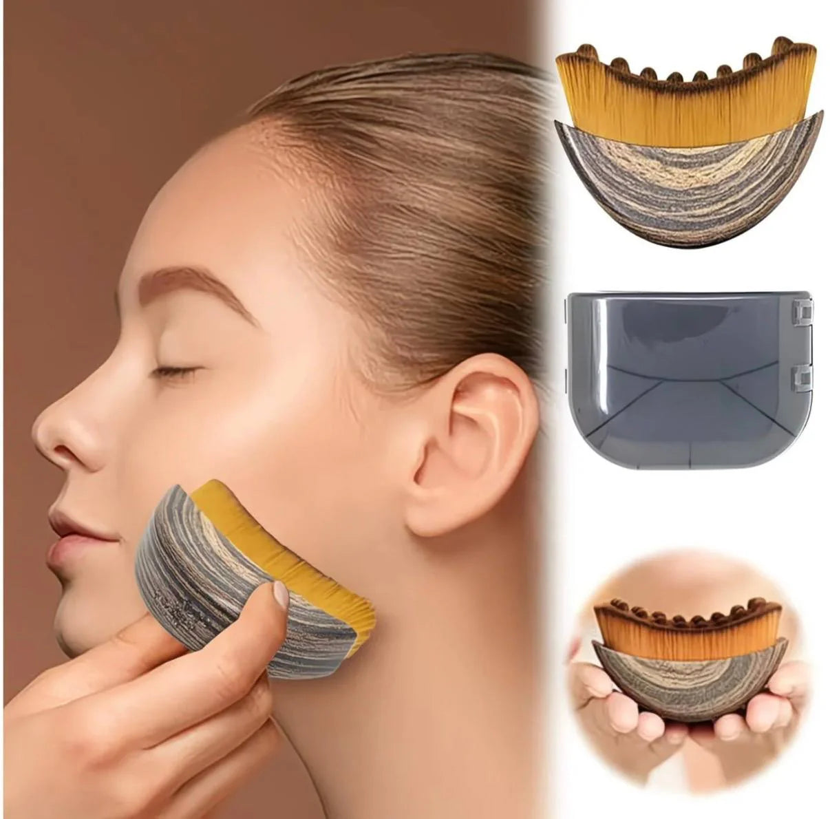 ¿Rostro hinchado al despertar? Masajea, despierta y define tu rostro en minutos.